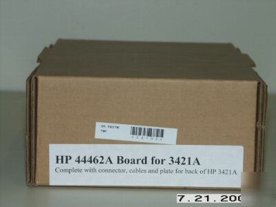 Hp 44462A multiplexer/actuator module for 3421A.