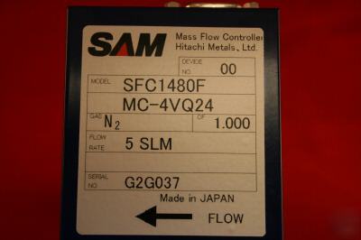 New sam mass flow controller sfc-1480F mc-4VQ24 - 