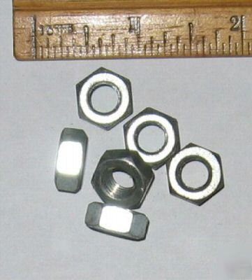 Nuts, bsf, 5/16, hex, zinc plated (20)