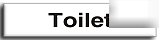 Toilet sign-semi rigid-300X75MM(ge-024-rj)