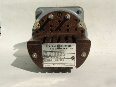 General electric 500 amp ac panel meter 8AB14A210AL1