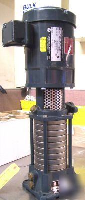 New bell & gossett 1550 pump & us motors 2 hp 145TC 