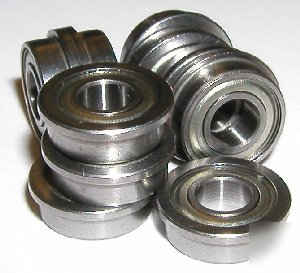 10 flanged bearing F683ZZ 3*7*3 mm metric ball bearings