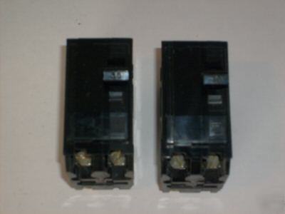 Square d qo 230 circuit breakers (two)