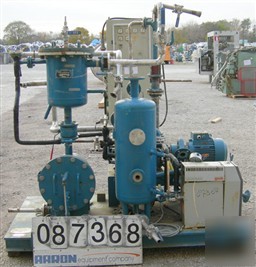 Used: sihi liquid ring vacuum pump system consisting of
