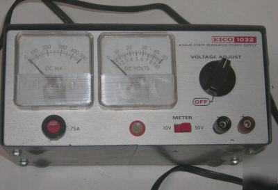 Eico 1032 solid state regulated power supply