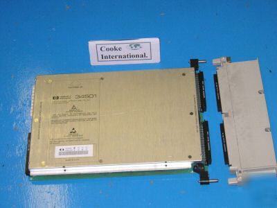 Hp agilent 34501A 32 channel armature relay multiplexer