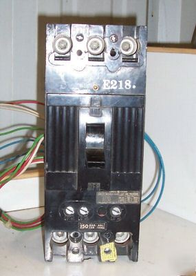 General electric TFK236F000 circuit breaker 150AMP