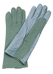 Military spec leather flight gloves olive drab 10 xl