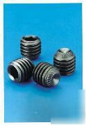 100 alloy knurled point socket set screw 1/4-28 x 5/16