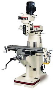 Jet vertical milling 836-3 machine R8 spindle free ship