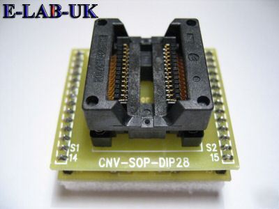 SOP28 to dip 28PIN socket adapter of programmer