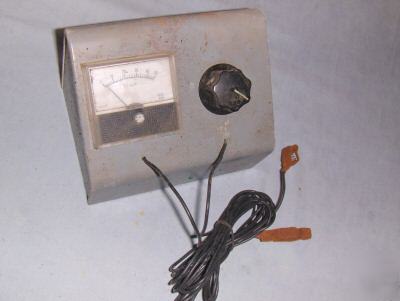 Shurite 0-50 dc milli amp electroplating tank meter #13