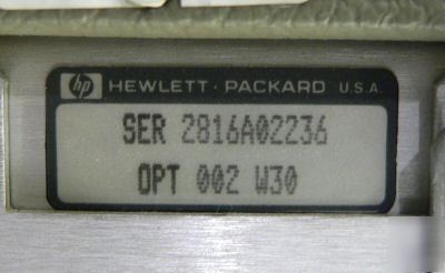 Hp 8642B synthesized signal generator .01 - 2100 mhz