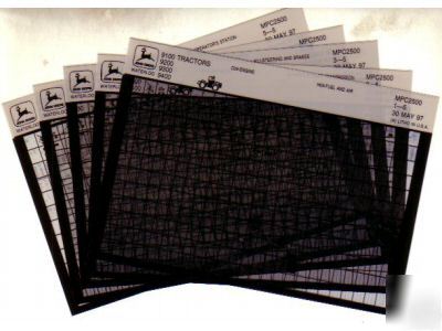 John deere 100 stack mover parts manual microfiche