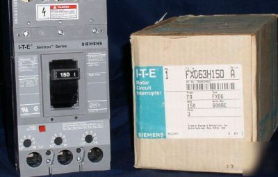 New siemens #FXD63H150 motor circuit protector in box