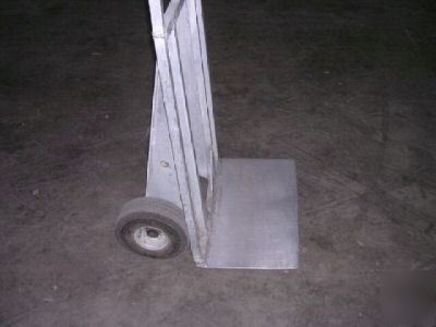 High back hand truck 80 t x 22 w x 13 d inches