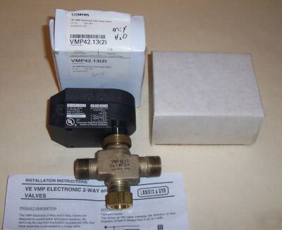 New siemens vmp mix valve and 24 volt actuator. cond.