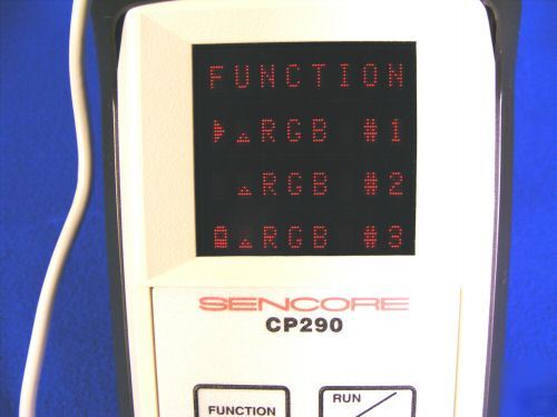 Sencore CP290 colorpro hand-held color analyzer no res