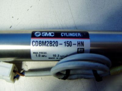 Smc pneumatic cylinder m/n: CDM2B20-150-nh