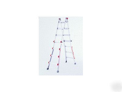 17 1A little giant ladder w/ 3 acc & wheels free ship 