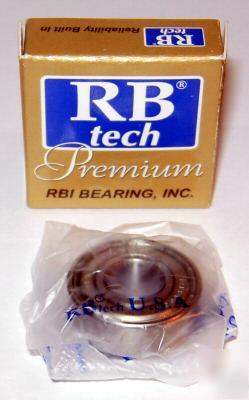 R6ZZ premium grade ball bearings, 3/8