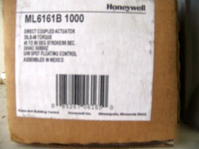 New ML6161B 1000 honeywell direct coupled actuator