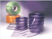 Pvc strip material, usda, ribbed roll,door replacement