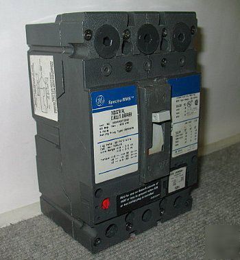 Ge spectra rms 60A 600V 3 pole circuit breaker SRPE60A