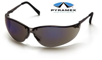 Pyramex V2 venture ii metal blue mirror safety glasses