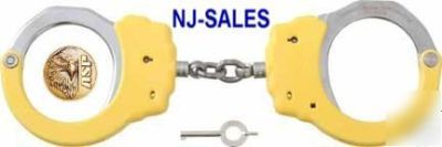 New asp police yellow chain handcuffs ( ) ASP56102