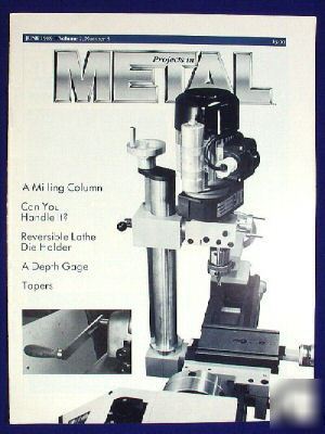 Projects in metal june 1989 volume 2 number 3