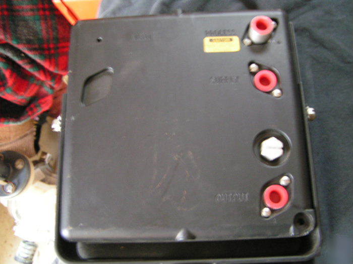 Ametek 40 0-100 psig pressure gauge switch weather box