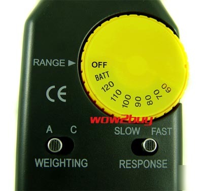 New 7 range sound level audio meter noise decibel db E2