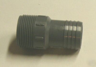 #PF11 - poly insert x male adapter - 1-1/4