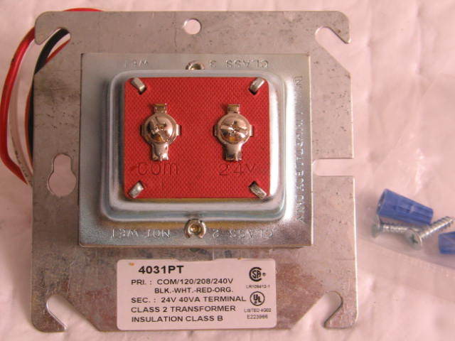 Ultra-zone T40-va plate mounted transformer 24V 40VA 