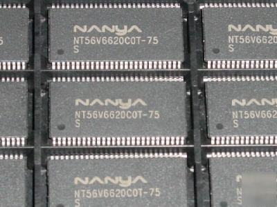 10 pcs. nanya# NT56V6620COT-75, sm package