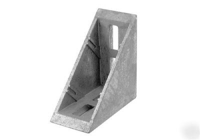 8020 t slot zinc die cast corner bracket 45 s 14098 n