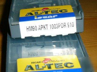 New 10 iscar inserts apkt HM90 1003PDR- 910