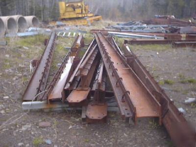 156' runway steel/rail for 6 ton shop crane system