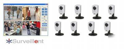 Axis complete ip 8-camera system 207 0235-004 station