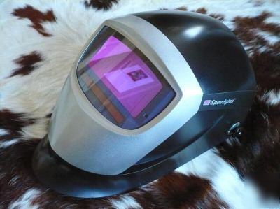 Hornell speedglas 9002X darkening welding helmet,used