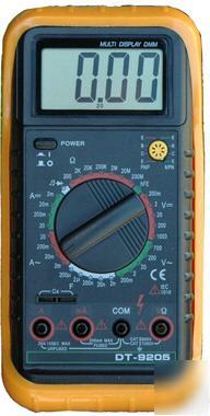 Mastech 32-range digital multimeter diode continuity 