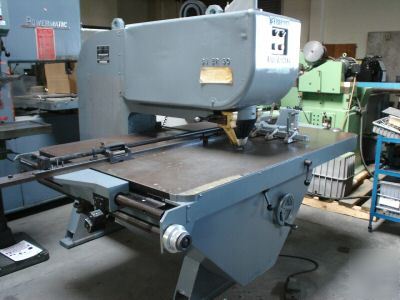 Strippit super 30/30 punch press loaded with tooling