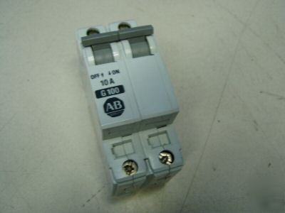 Allen bradley 2P 10A circuit breaker m/n: 1492-CB2 G100