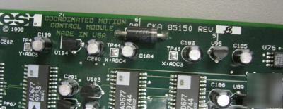 Coordinated motion control module cka 98150 rev b