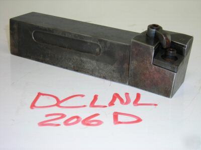 Kennametal carbide insert turning tool holder dclnl 206