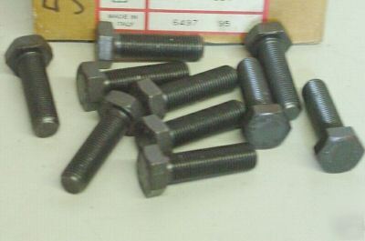 M14 - 2.0 x 50 mm metric bolts grade 8.8, qty (5)