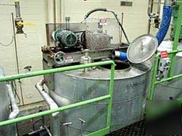 Used: willflow 1,000 gallon jacketed kettle, vertical,