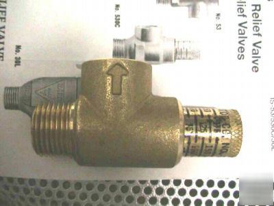 New watts model 530-c adjustable pressure relief valve